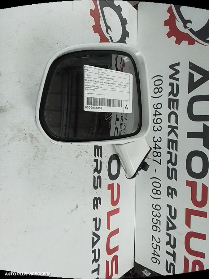 2011-2015 Holden Captiva Left Door Mirror