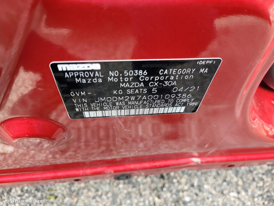 2021 Mazda Cx30 Caliper