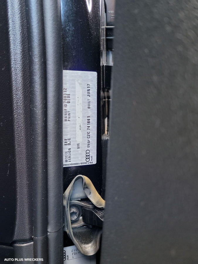 2017 Audi A1 Right Door Mirror