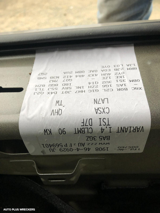 2015 Volkswagen Golf Abs Pump Modulator