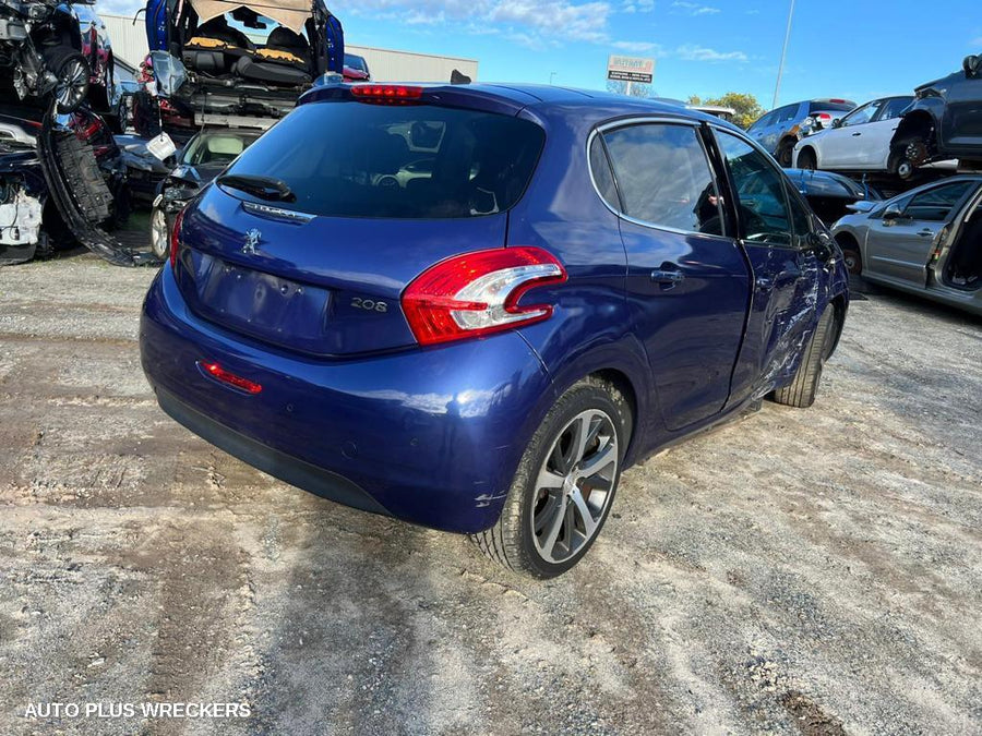 2013 Peugeot 208 Bootlid Tailgate
