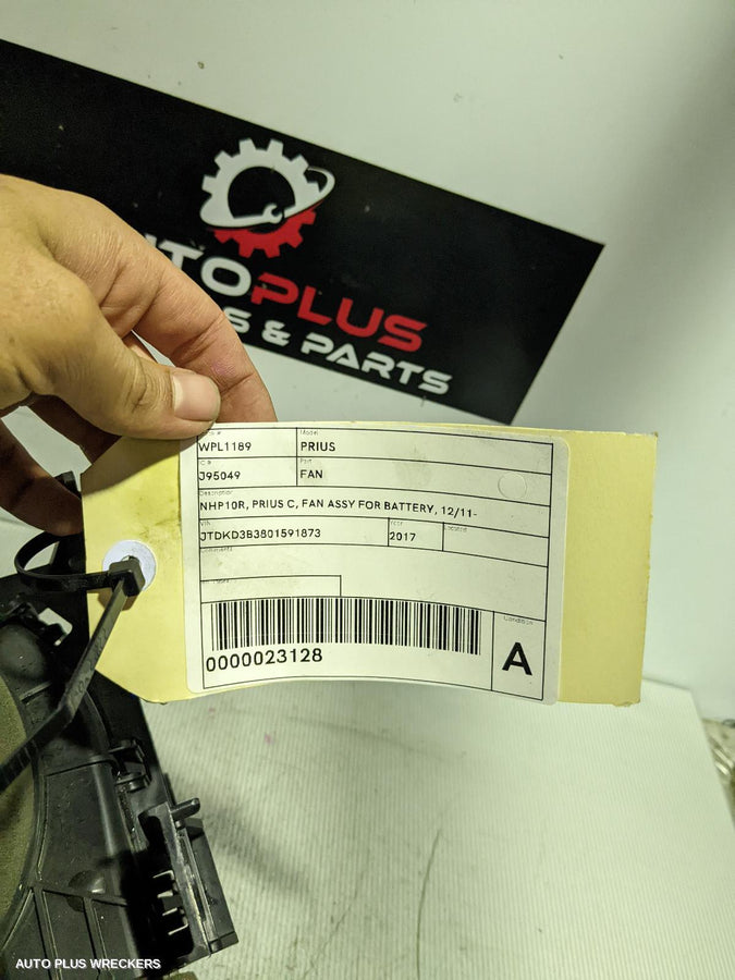 2017 Toyota Prius Fan