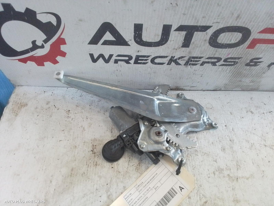 2012-2018 Toyota Corolla Right Rear Wnd Reg Motor