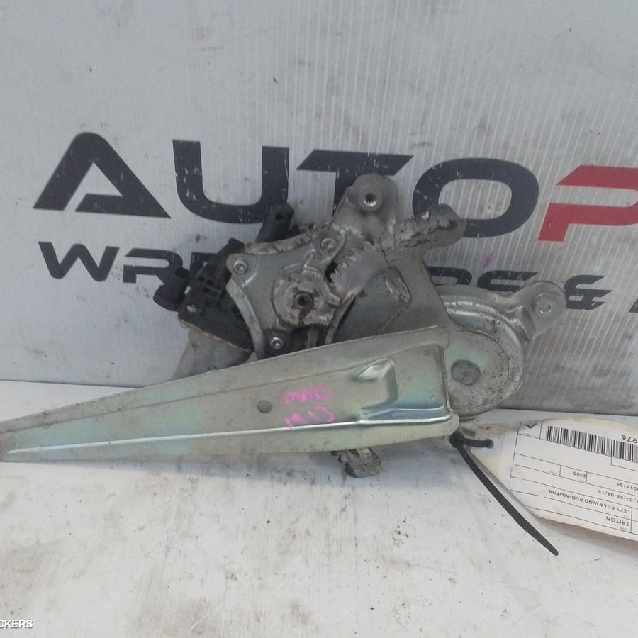 2006-2015 Mitsubishi Triton Left Rear Wnd Reg Motor