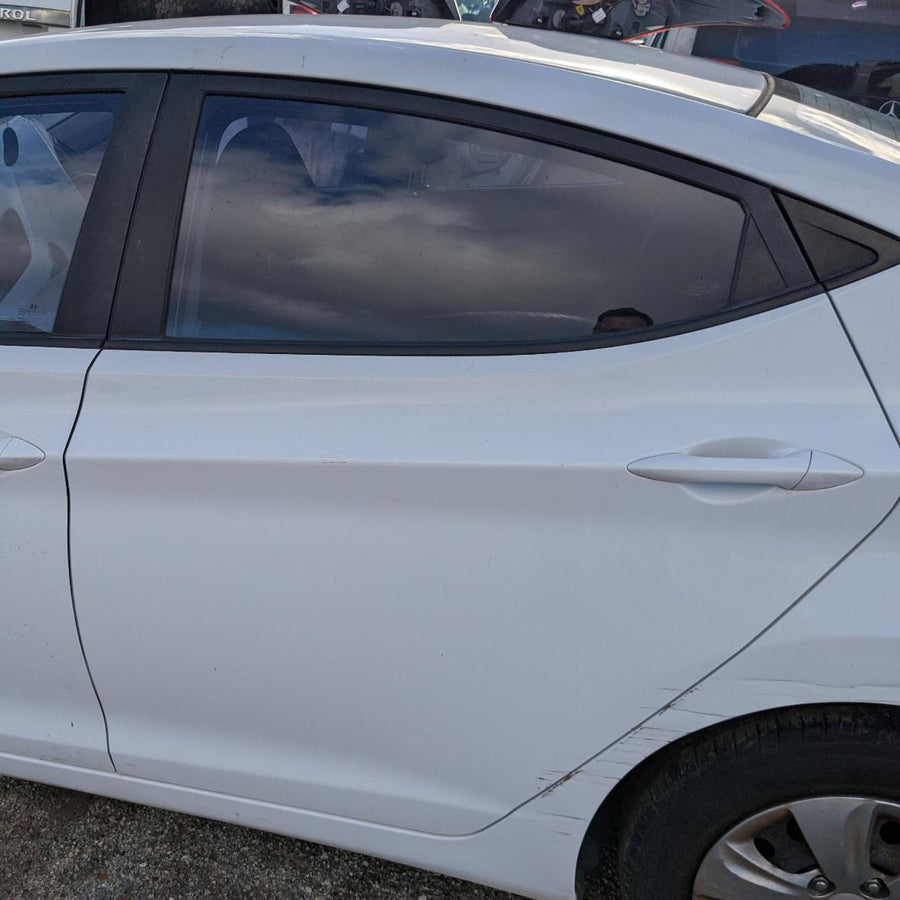 2012 Hyundai Elantra Left Rear Door Sliding