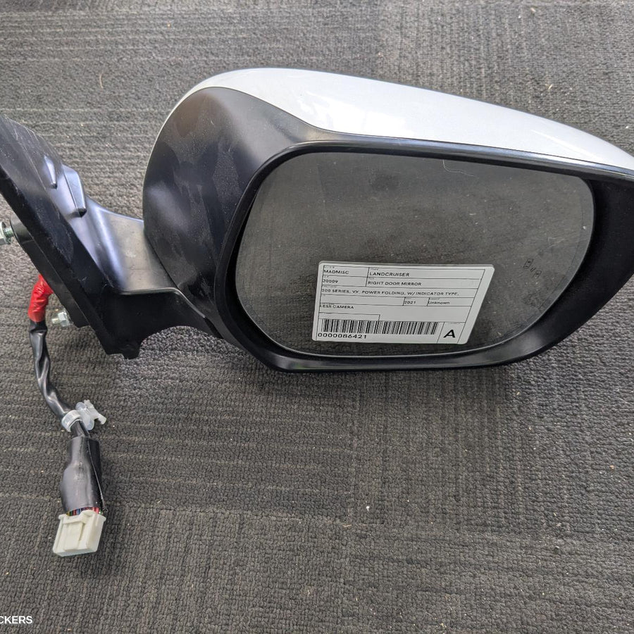 2012-2021 Toyota Landcruiser Right Door Mirror