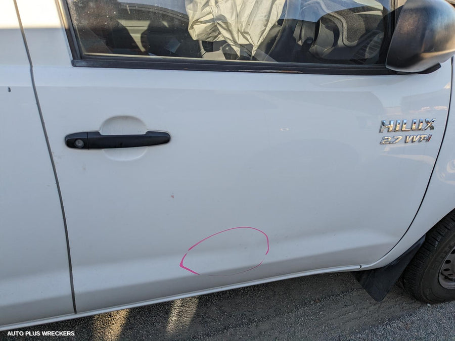 2011 Toyota Hilux Right Rear Door Sliding