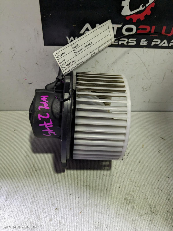 2005-2011 Hyundai Getz Heater Fan Motor