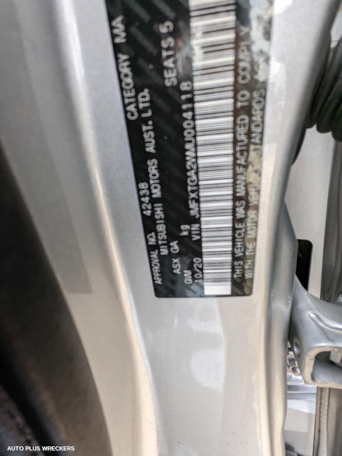 2021 Mitsubishi Asx Instrument Cluster