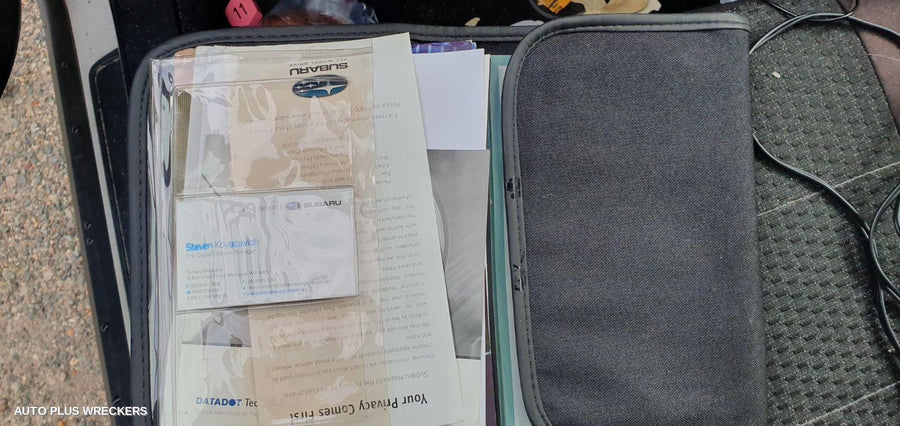 2009 Subaru Forester Parcel Shelf