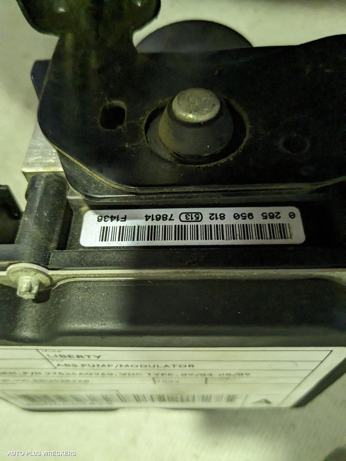 2003-2009 Subaru Liberty Abs Pump Modulator