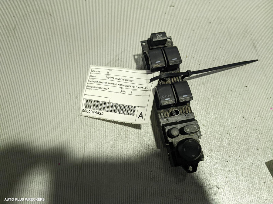 2012 Mazda 6 Pwr Dr Wind Switch