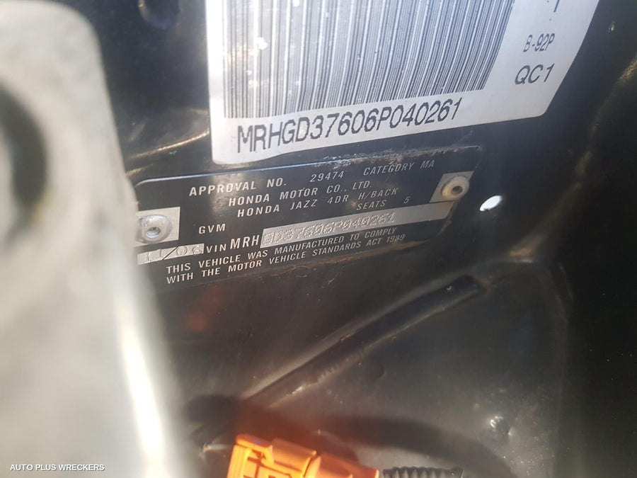 2006 Honda Jazz Radiator