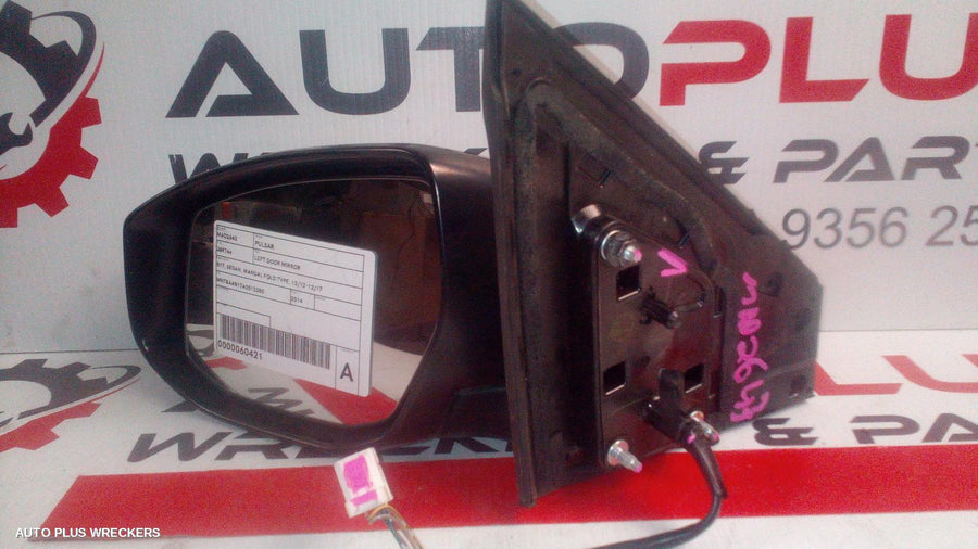 2012-2017 Nissan Pulsar Left Door Mirror