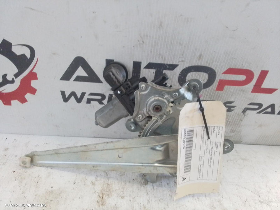 2013-2019 Toyota Corolla Left Rear Wnd Reg Motor