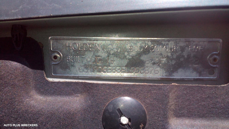 2014 Holden Cruze Right Rear Wnd Reg Motor