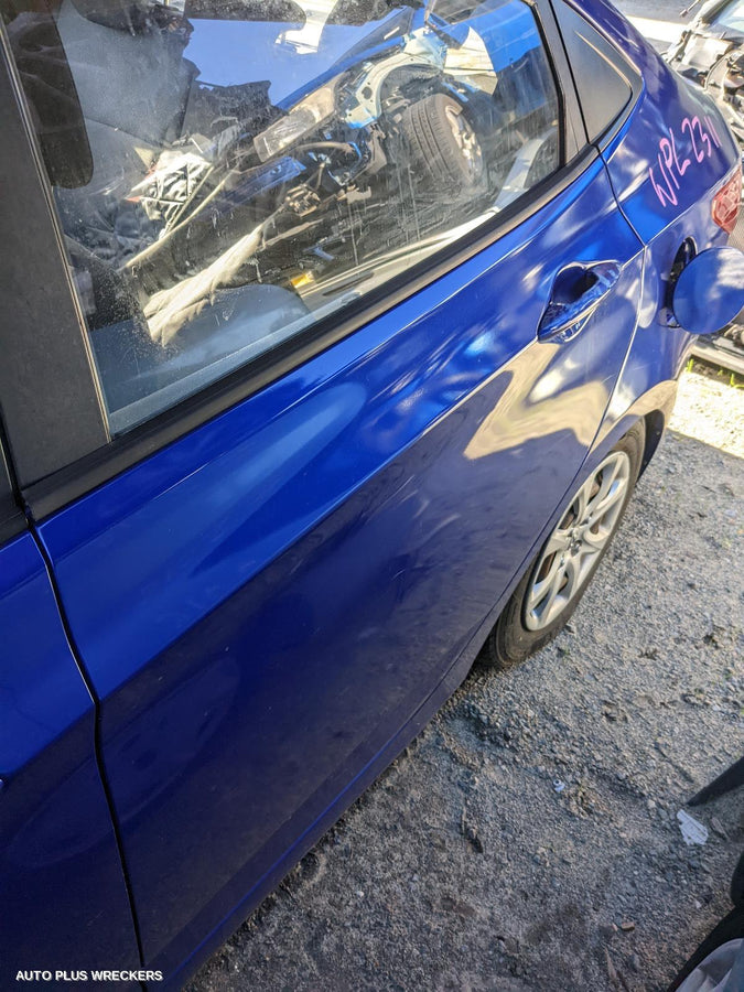 2014 HYUNDAI ACCENT BOOTLID TAILGATE