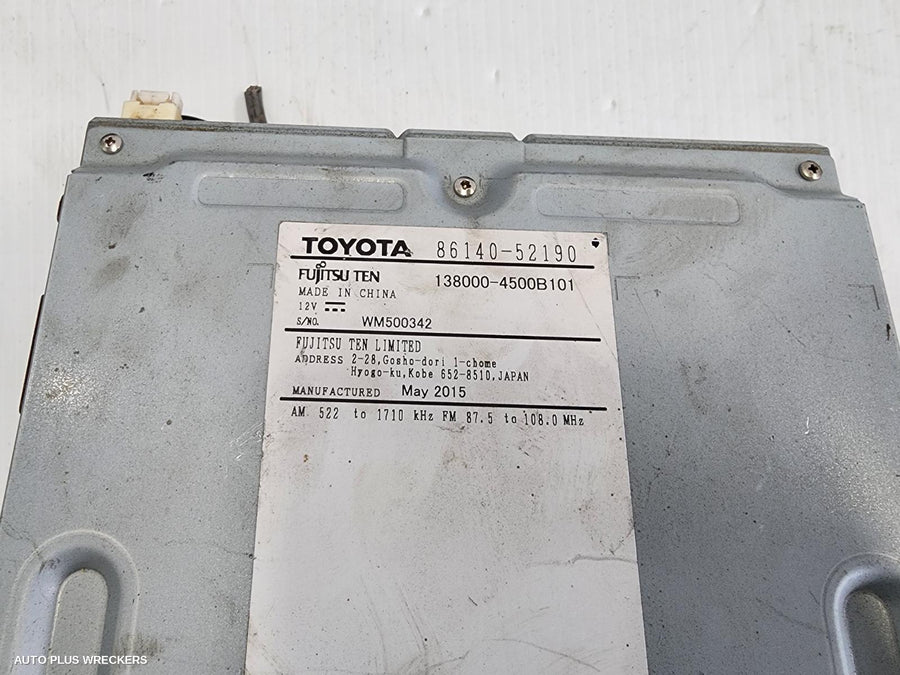 2005-2015 Toyota Hilux Radio Cd Dvd Sat Tv