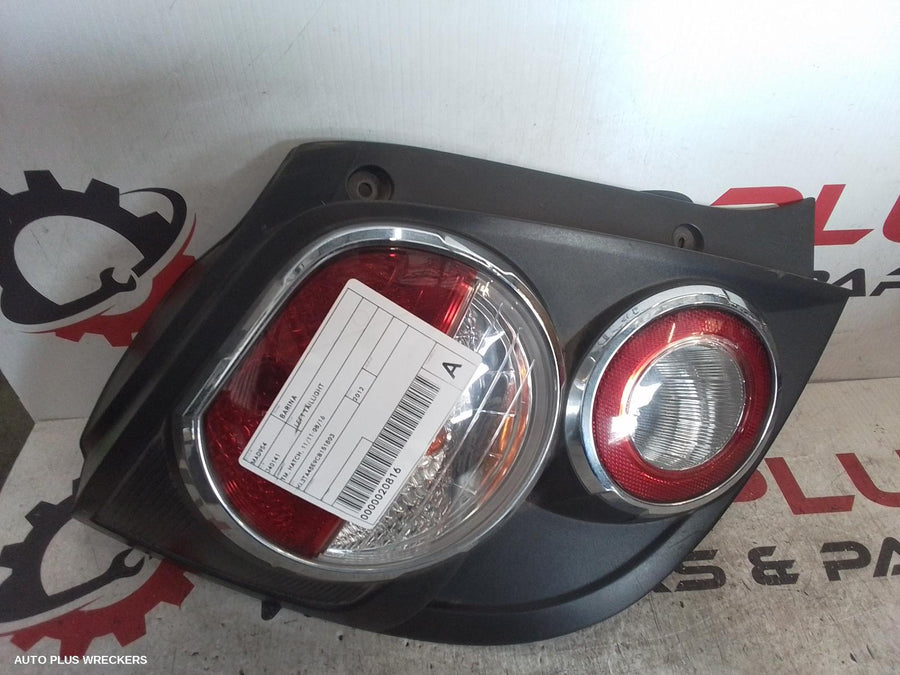 2012 Holden Barina Left Taillight