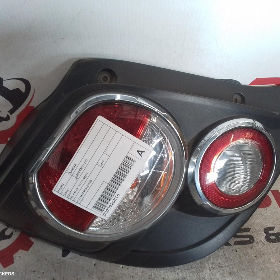 2011-2016 Holden Barina Left Taillight