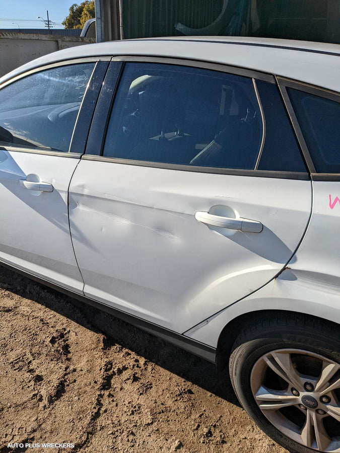 2012 Ford Focus Right Rear Door Sliding