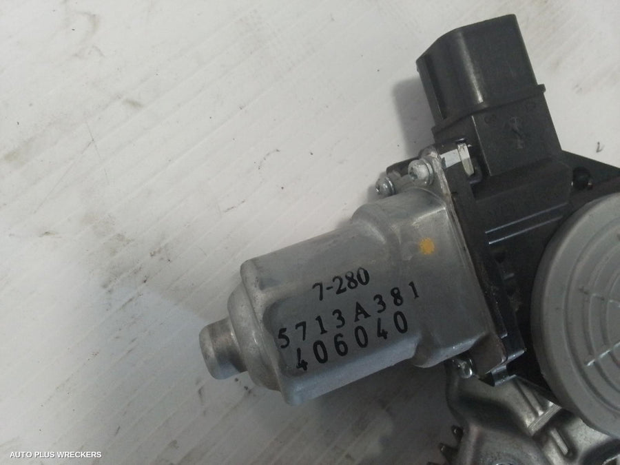 2012-2020 Mitsubishi Mirage Left Front Window Reg Motor