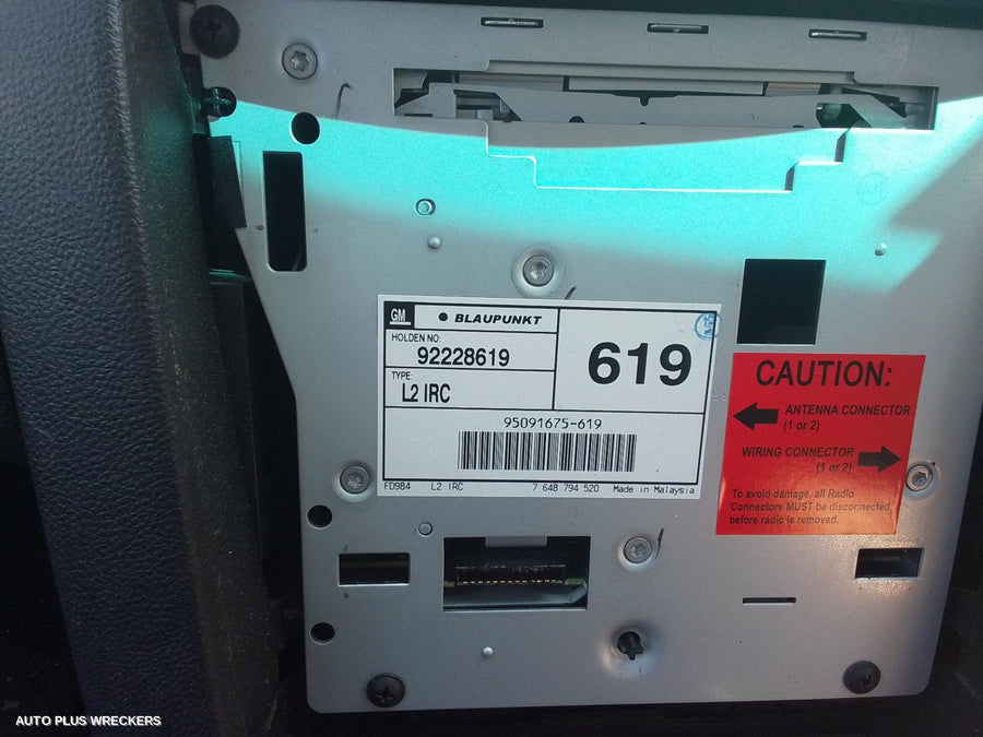 2009 Holden Commodore Bootlid Tailgate