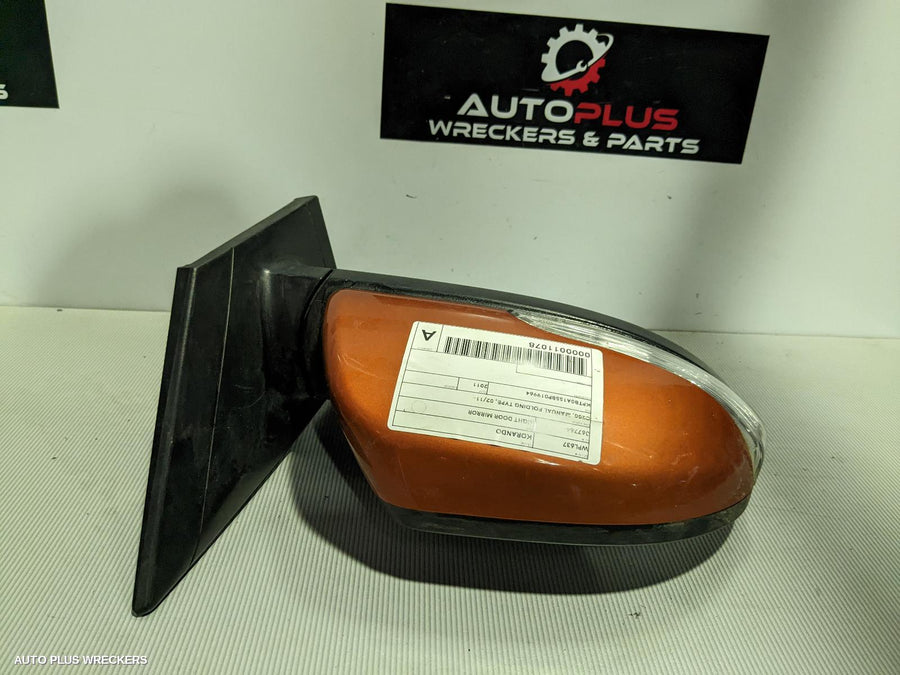 2011 Ssangyong Korando Right Door Mirror