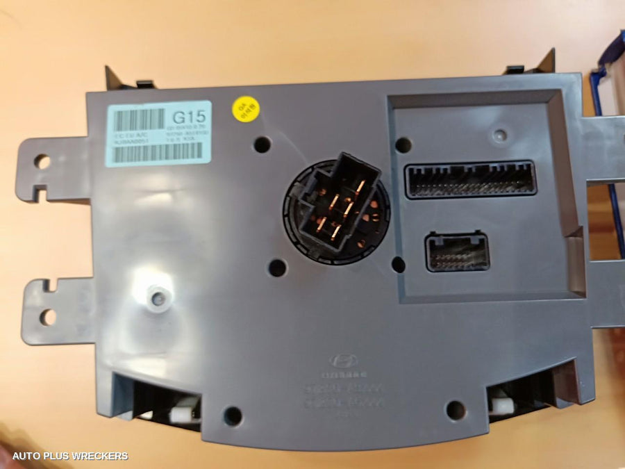 2015 Hyundai I30 Heater Ac Controls