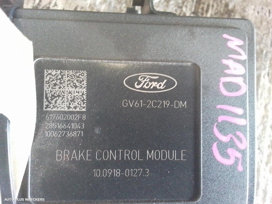 2016-2020 Ford Escape Abs Pump Modulator