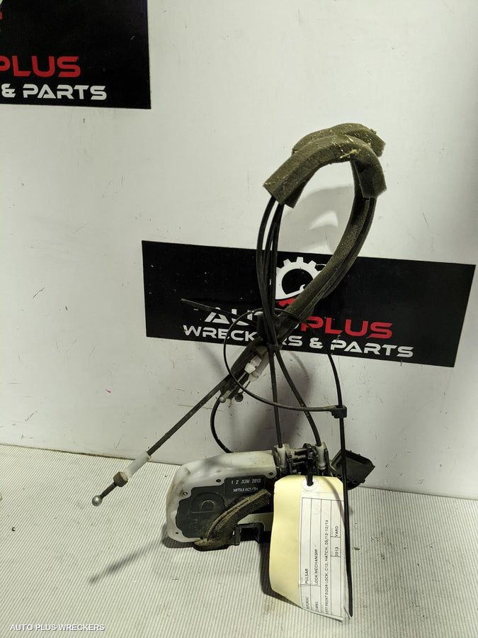 2013 NISSAN PULSAR DOOR BOOT GATE LOCK