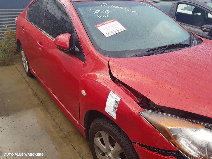 2010 Mazda 3 Right Rear Wnd Reg Motor