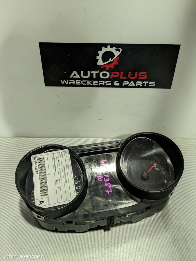 2016 Volkswagen Polo Instrument Cluster