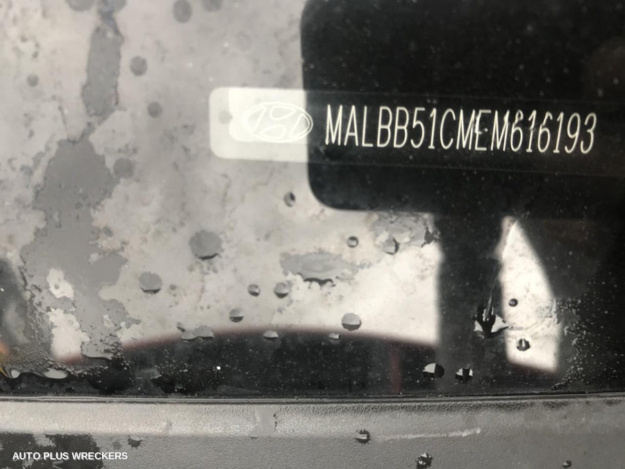 2014 Hyundai I20 Door Boot Gate Lock