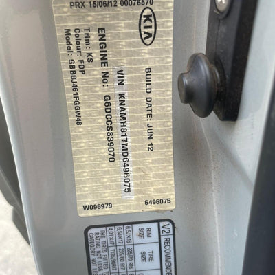 2012 KIA CARNIVAL/GRAND CARNIVAL DOOR HANDLE