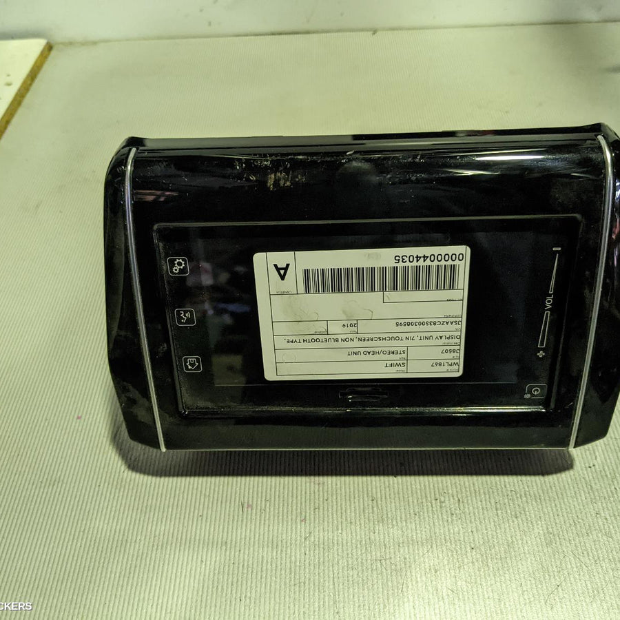 2017-2022 Suzuki Swift Radio Cd Dvd Sat Tv
