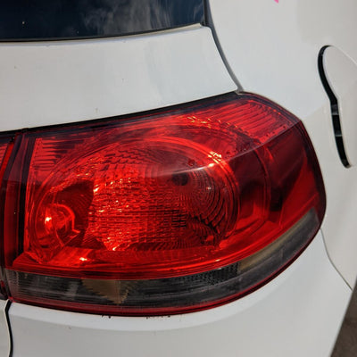 2011 Volkswagen Golf Left Rear Door Window