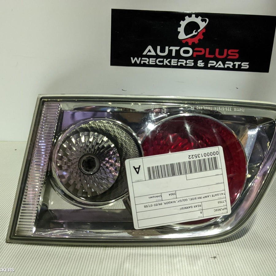 2004 Mazda 6 Rear Garnish