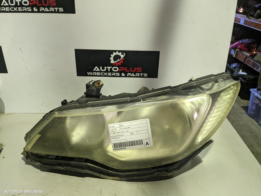 2006 Honda Civic Left Headlamp