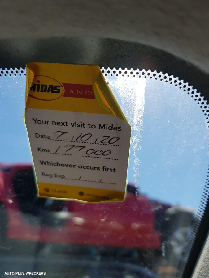 2011 Mazda 3 Right Rear Wnd Reg Motor