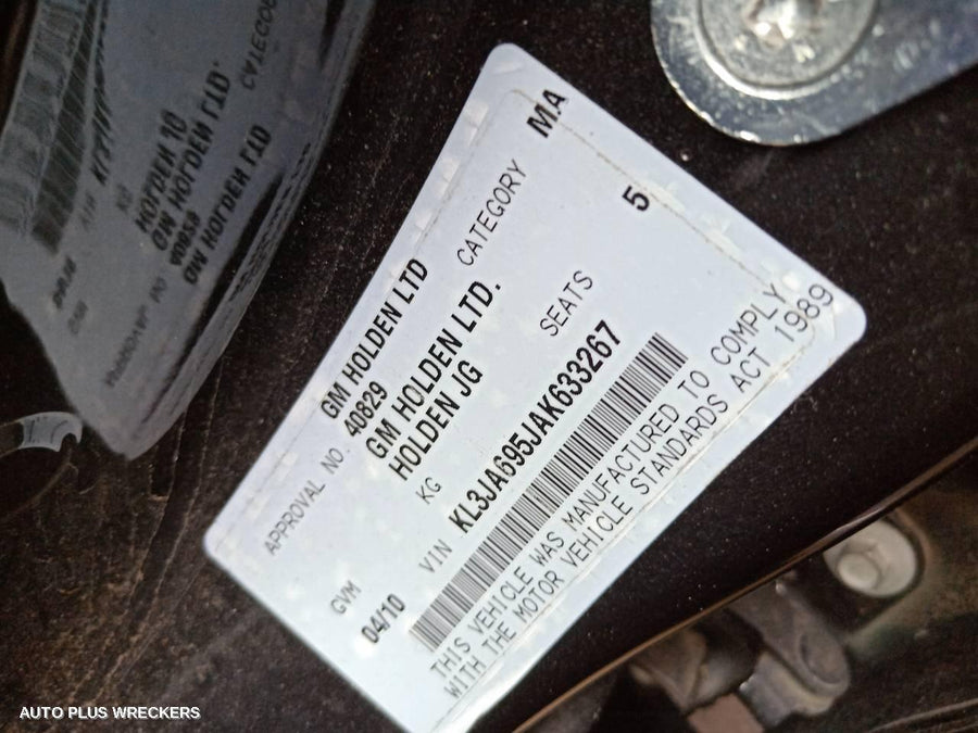 2010 Holden Cruze A C Condenser