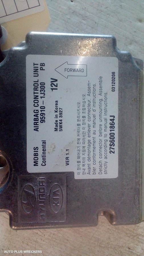 2010-2015 Hyundai I20 Airbag Module Sensor