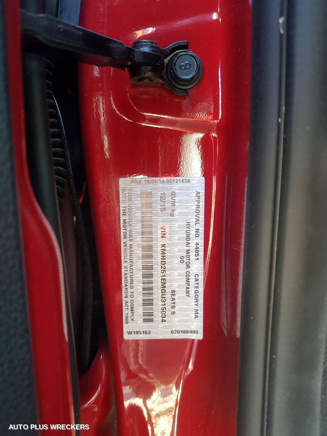 2015 HYUNDAI I30 DOOR HANDLE