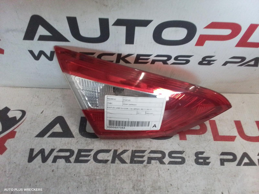 2011 Ford Focus Rear Garnish