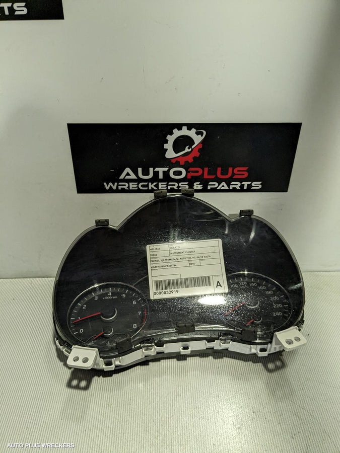 2015 Kia Cerato Instrument Cluster