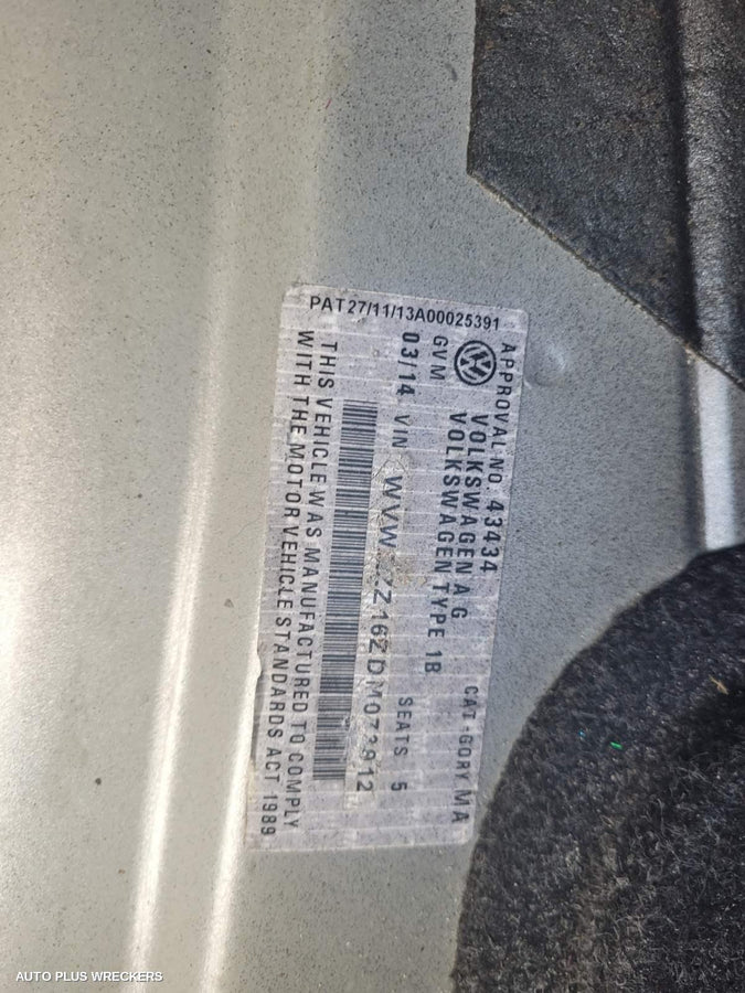 2013 Volkswagen Jetta Abs Pump Modulator