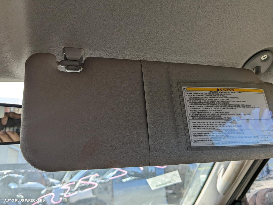 2019 Toyota Hilux Right Front Door Window