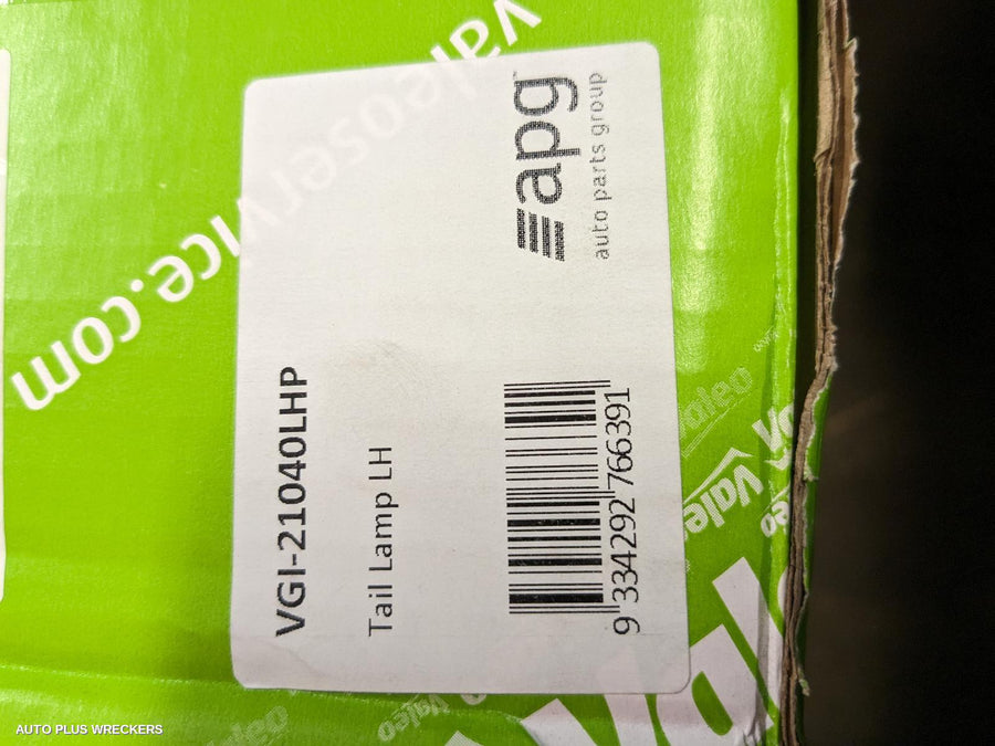 2012 Volkswagen Golf Left Taillight