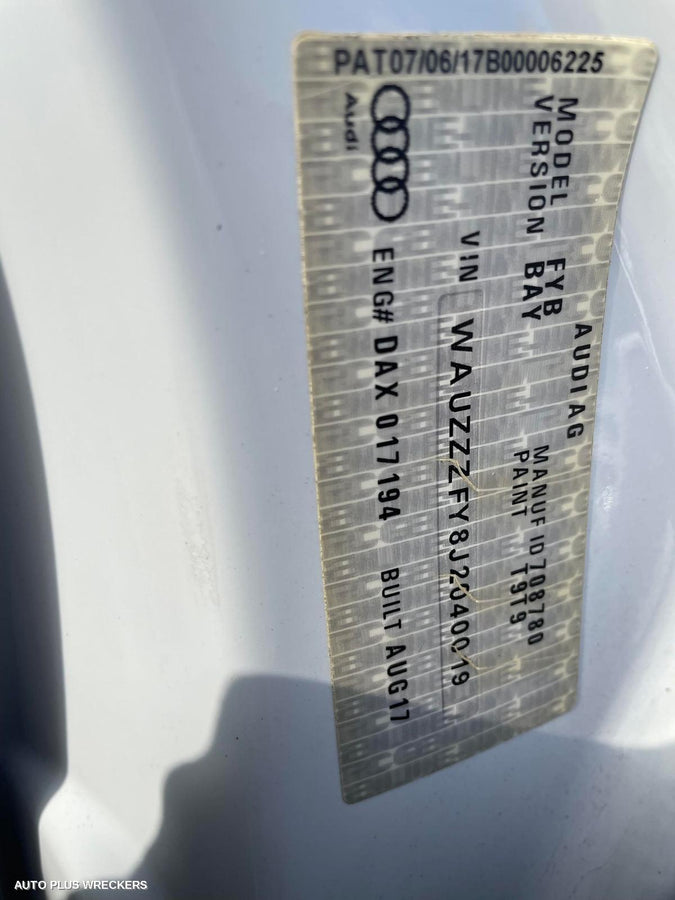 2018 Audi Q5 Wheel Mag