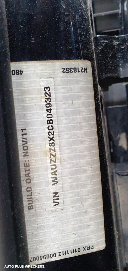 2013 AUDI A1 LEFT DOOR MIRROR